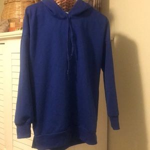 Navy blue hoodie